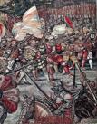 tapestry of the Battle of Pavia (detail)