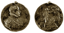 Marquis of Pescara, medal by Annbale Fontana